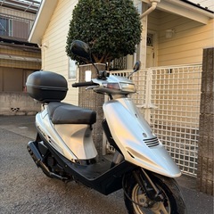 乗車して帰れます　スズキ　アドレスV100 CE13型式です（後期型とおもいます）　祖父が免許証返納に伴い必要な方へお譲りさせてくださいの画像