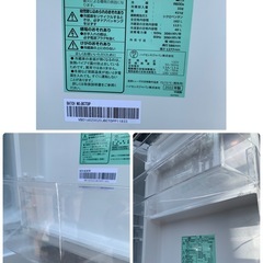 新生活応援キャンペーン📣 Hisense ハイセンス 冷凍冷蔵庫 162L AT-RF160-WH 2022年 簡易クリーニング済み　現状品 訳あり の画像