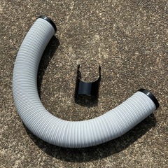 【お譲りする方が決まりました】ファンヒーター用の筒の画像