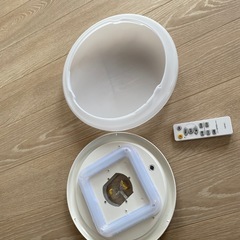 LED薄型小型シーリングライト(リモコン付き)の画像