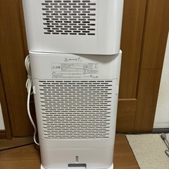 衣類乾燥除湿機&加湿空気清浄機セットの画像