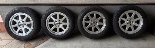 ヨコハマ GEOLANDAR CV G058 225/60R17 xtreme-j 17インチ 114.3 5穴 エクストレイル