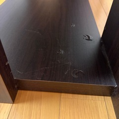 ガラス天板ローテーブルの画像