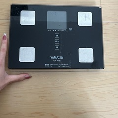 山善/体重計の画像