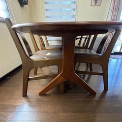 ダイニングテーブルセット6人用の画像