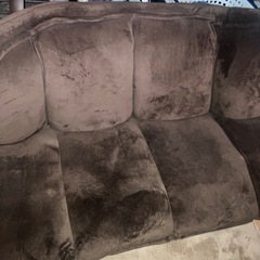 二人掛け　ソファ　ソファベッド　座椅子の画像