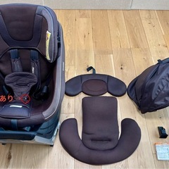 コンビ クルムーヴスマート ISOFIX 回転式 チャイルドシート 新生児OK 帆カバー付の画像