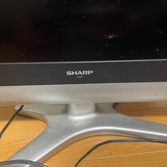 【差し上げます(ジャンク品)】テレビ　SHARP AQUOSの画像
