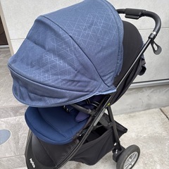 【3月限定！3,980円】アップリカ スムーヴ（ネイビー）ホームクリーニング済・おまけ付の画像