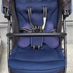 【3月限定！3,980円】アップリカ スムーヴ（ネイビー）ホームクリーニング済・おまけ付の画像