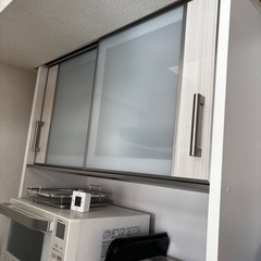 ニトリ　食器棚の画像