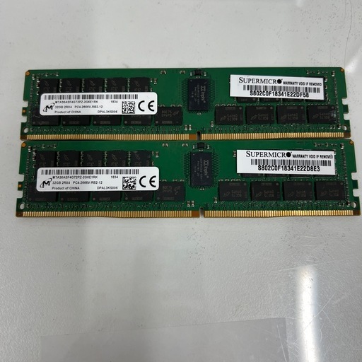 PCメモリー32GB×2枚