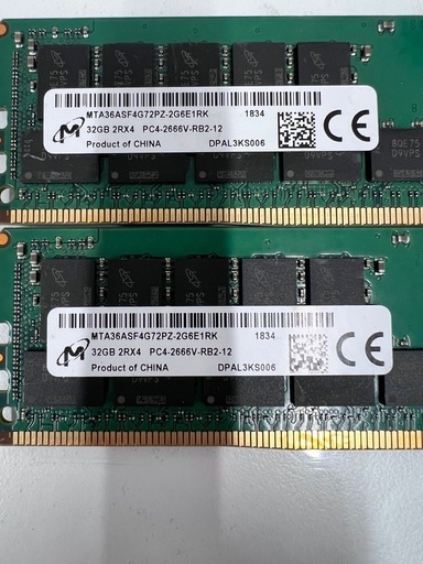 PCメモリー32GB×2枚