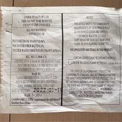 3年前コストコ購入品 大型布製ソファ 293x179x87.5 の画像