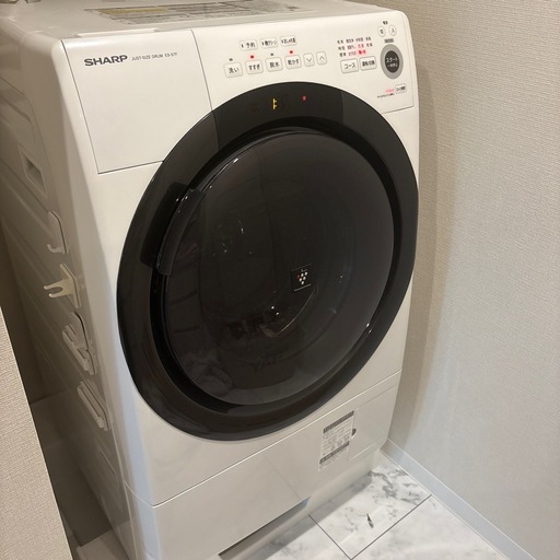 SHARP ES-S7F ドラム式洗濯機    