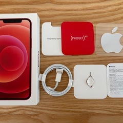 iPhone12 128GB RED 
(SIMフリー)の画像