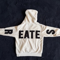 CHIP CLIP フリースジャケット ホワイト
の画像