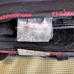 バイク用グローブ XL KOMINE コミネ 黒／赤の画像