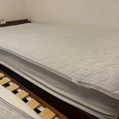 【無料 4/4(土)・5(日)引渡し希望】マットレス&ベッドフレーム(シングル)の画像