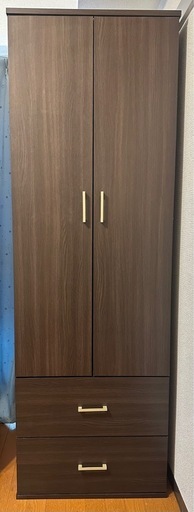 　ニトリ ワードローブ クローネ1860 DBR