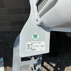 OGK 後ろ乗せチャイルドシート 22kgまで 取付金具付きの画像