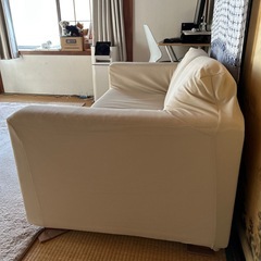 無印良品2シーターソファの画像