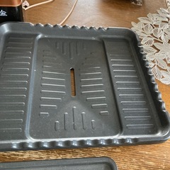 ミイさまご連絡お待ちしております　卓上グリル（プレート3枚付き）の画像