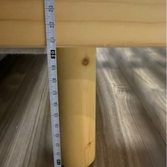 【3/29(日)まで】すのこベッド　シングルショートの画像