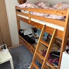 子供用2段ベッドの画像