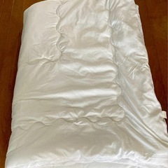 3点セット(シングルマットレス、敷布団、掛け布団)アイリスオオヤマ、ホームセンター購入　新生活スタートにの画像
