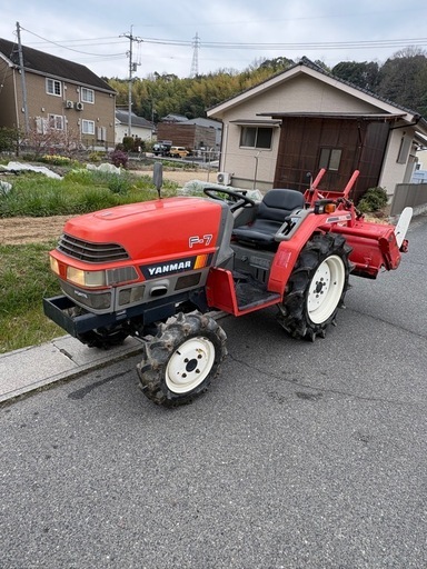 実動 ヤンマー F7 トラクター 17馬力
