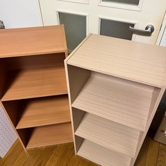 カラーボックス　３段　棚　収納の画像