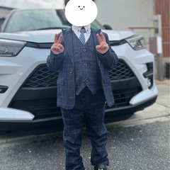 キッズ◆スーツ入学式や冠婚などに/120サイズの画像