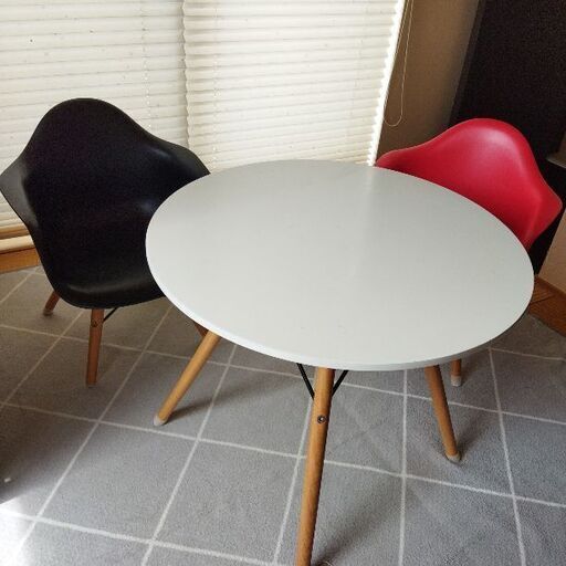 キッズ イームズ カフェテーブル 幅60cm 円形