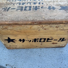 レトロ木箱　サッポロビール　グラス付き25個の画像