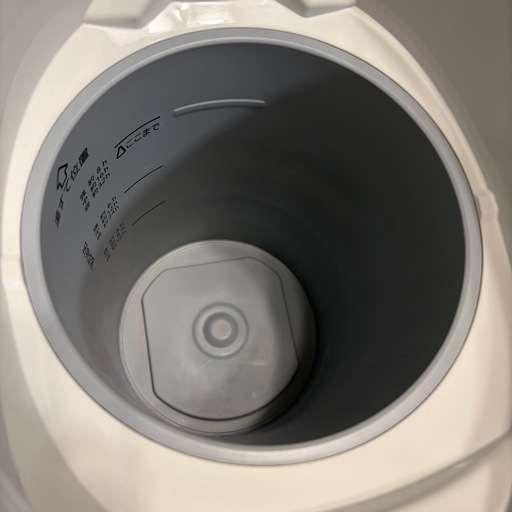 【美品】象印スチーム式加湿器（白）
