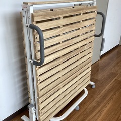 折りたたみスノコベッド【町田市再生家具】253768の画像
