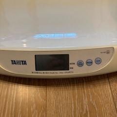 （美品）タニタ　デジタルベビースケールの画像
