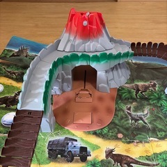 【値下げ中】アニア　探検ジュラシックワールド　恐竜　フィールドのみ　人形などはありません！　恐竜好きなお子様に！の画像