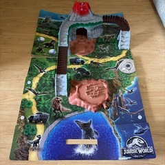 【値下げ中】アニア　探検ジュラシックワールド　恐竜　フィールドのみ　人形などはありません！　恐竜好きなお子様に！の画像