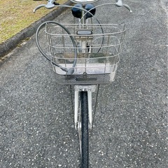  【点検後にお渡し】ブリヂストン アルベルト 27インチ ホワイト 鍵2本付　の画像