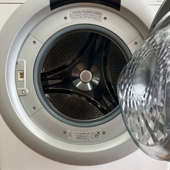 【軽トラ無料貸し出し】取れに来れる方限定 ドラム式洗濯乾燥機 SHARPの画像