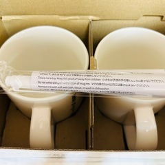 新品★スターバックス クリームマグカップ2個セットの画像