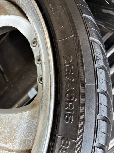 WORK アルミ4本セット 215/40R18