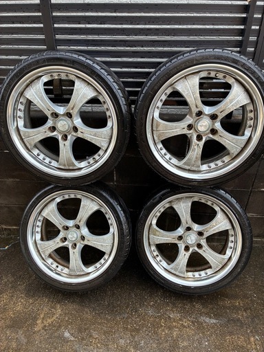 WORK アルミ4本セット 215/40R18