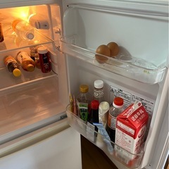 ニトリ　2ドア冷蔵庫グラシア106L　2019年製の画像