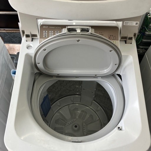 【軽トラ無料貸し出し】　取れに来れる方限定 縦型洗濯乾燥機 Panasonic