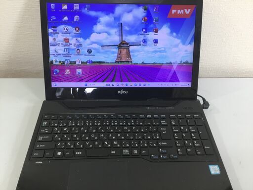 【?超美品・訳アリ】インテルコア i7 超高速ノートパソコン「FUJITSU」win11・office2021【管理No19】