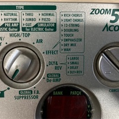 アコースティックギター用エフェクター・ZOOM504II　Acousticの画像