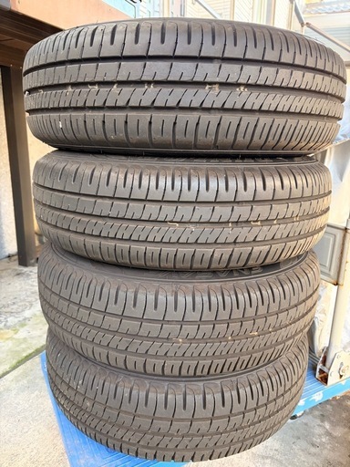 【走行100km未満】ダンロップ エナセーブ EC204 175/70R14 アルミホイール4本セット